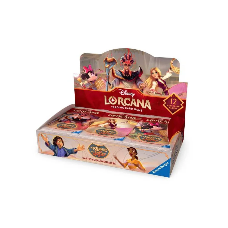 Disney Lorcana : Boite 24 Boosters (Display) - Set 8 Le Règne de Jafar photo couverture de jeu