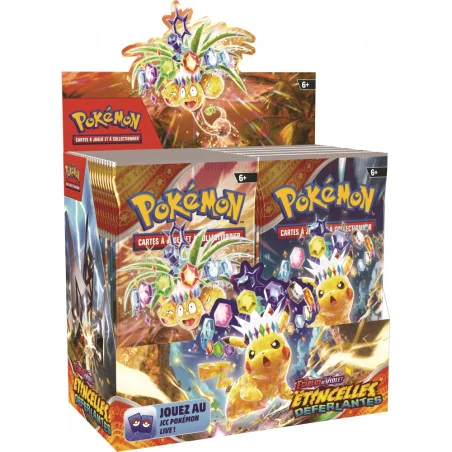 Pokémon : EV08 - Étincelles Déferlantes - Display 36 boosters
