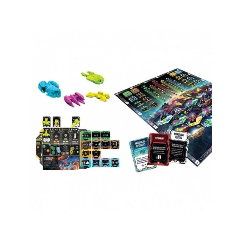 matériel du jeu Andromeda's Edge