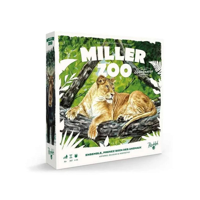 Boîte du jeu Miller Zoo