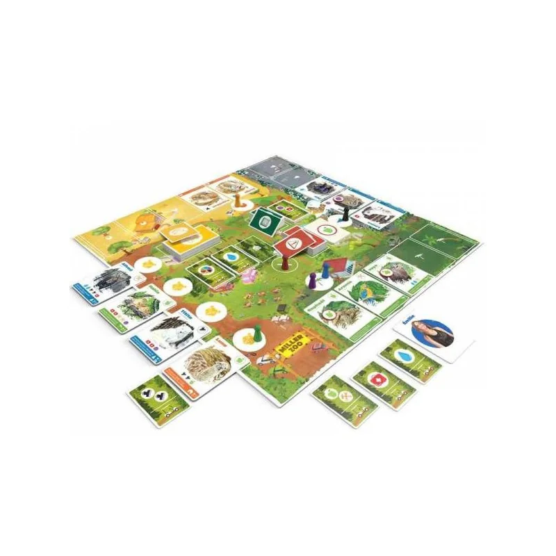 Plateau du jeu Miller Zoo