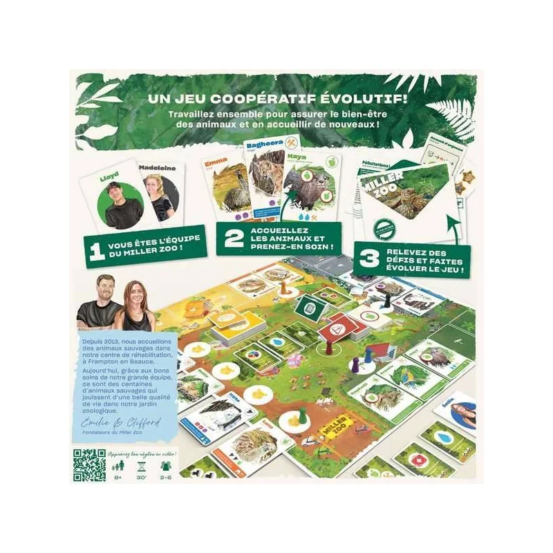 Dos du jeu Miller Zoo