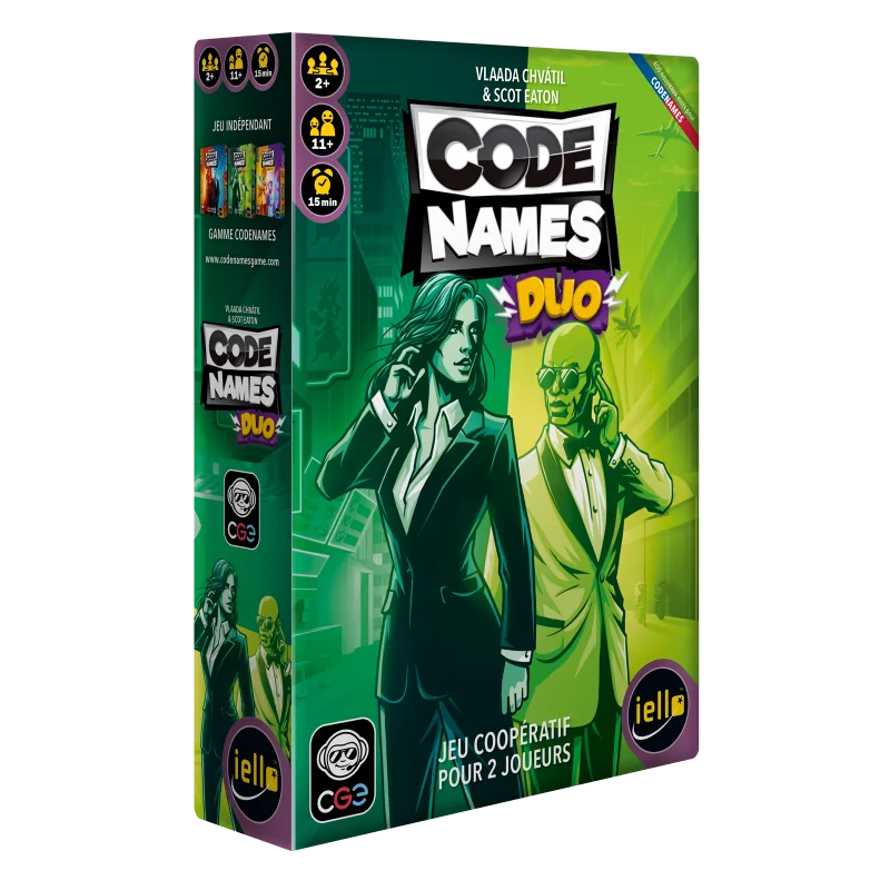 Codenames Duo photo couverture de jeu