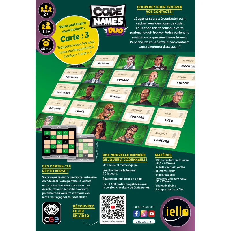 Codenames Duo photo 2