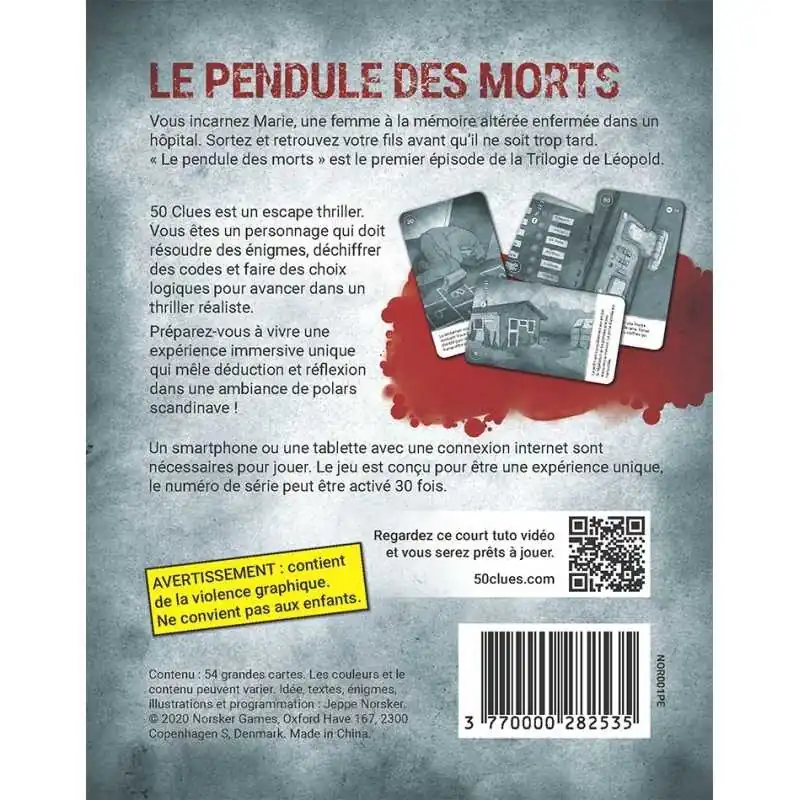 50 Clues : Le Pendule des Morts photo 2