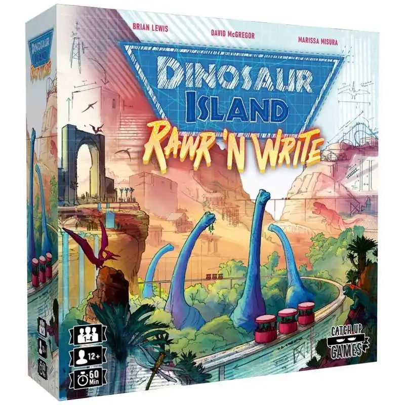 Dinosaur Island : Rawr'N Write photo couverture de jeu