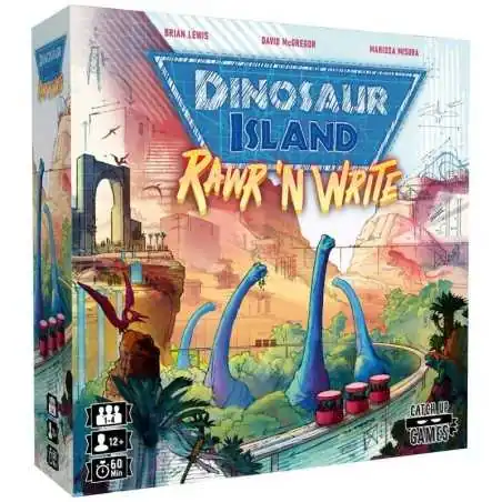 Dinosaur Island : Rawr'N Write photo couverture de jeu