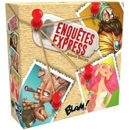 Enquetes Express photo couverture de jeu