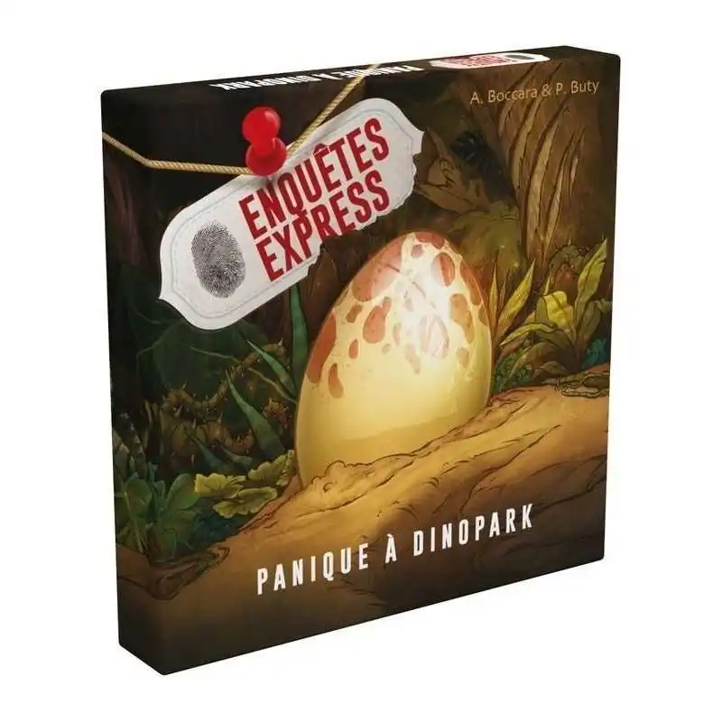 Enquetes Express : Dino Park photo couverture de jeu