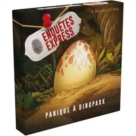 Enquetes Express : Dino Park photo couverture de jeu