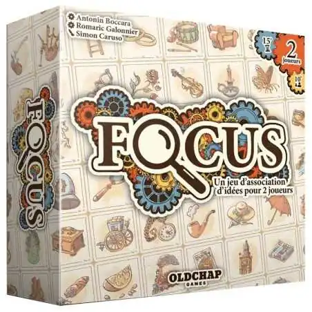 Focus photo couverture de jeu