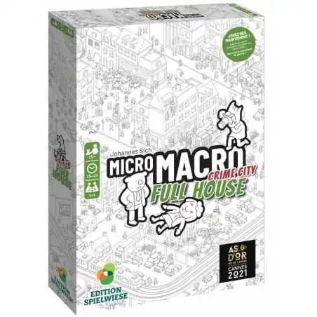 Micro Macro Crime City - Full House photo couverture de jeu