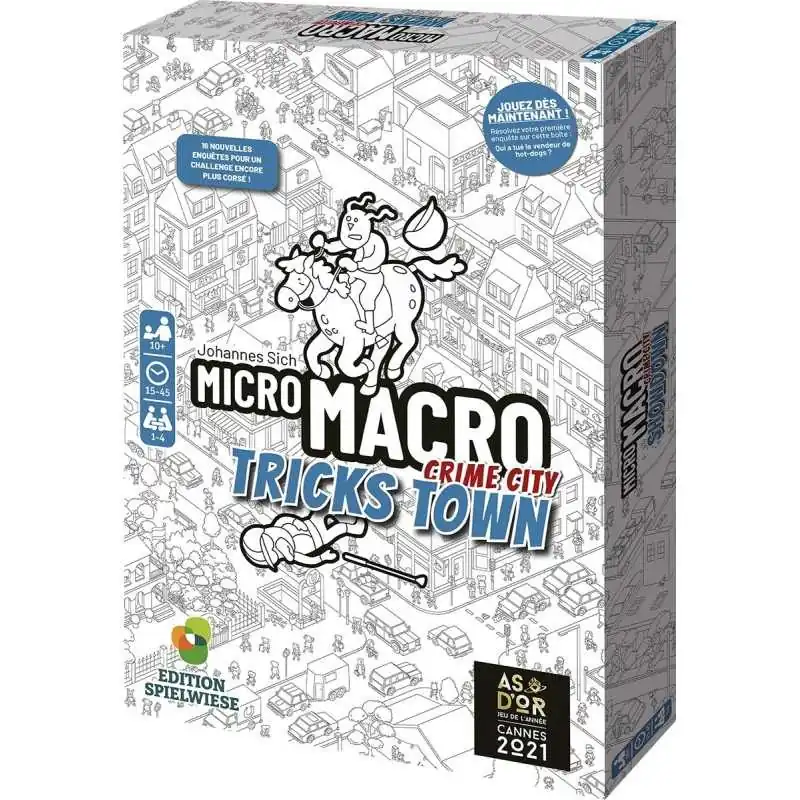 Micro Macro Crime City 3 - Tricks Town photo couverture de jeu