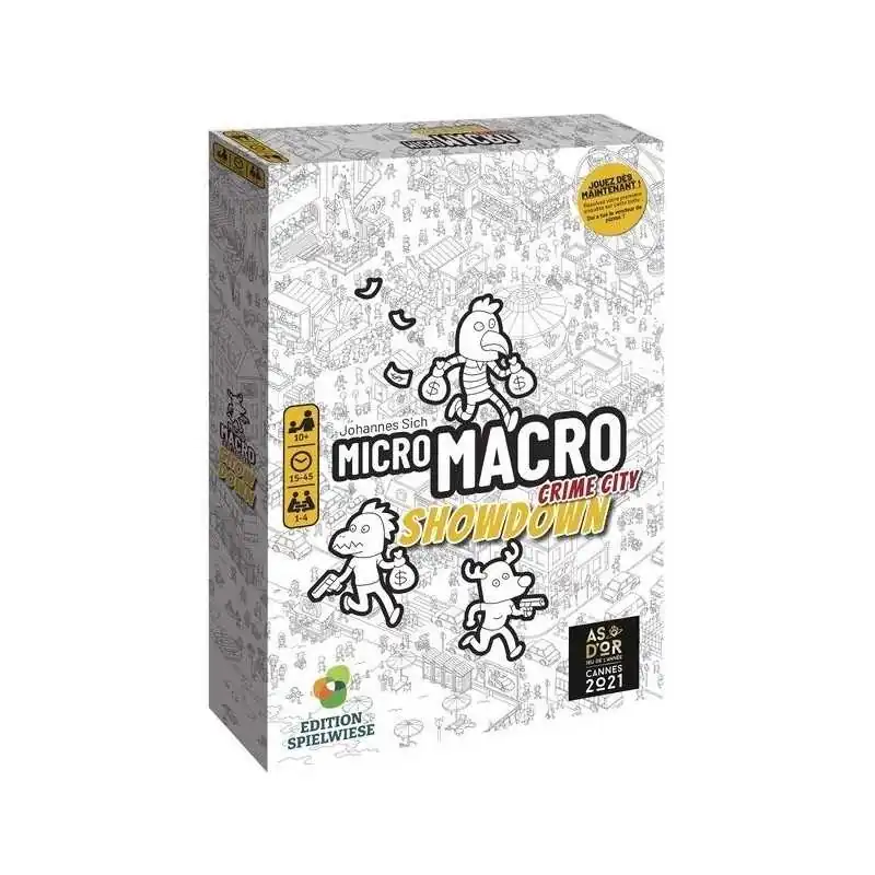 Micro Macro Crime City 4 - Showdown photo couverture de jeu