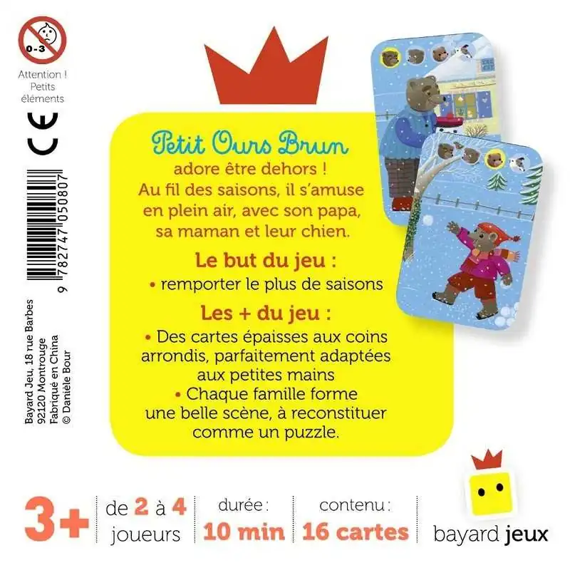 Petit Ours Brun : Jeu des Saisons - Nouvelle version photo 2