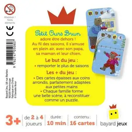 Petit Ours Brun : Jeu des Saisons - Nouvelle version photo 2