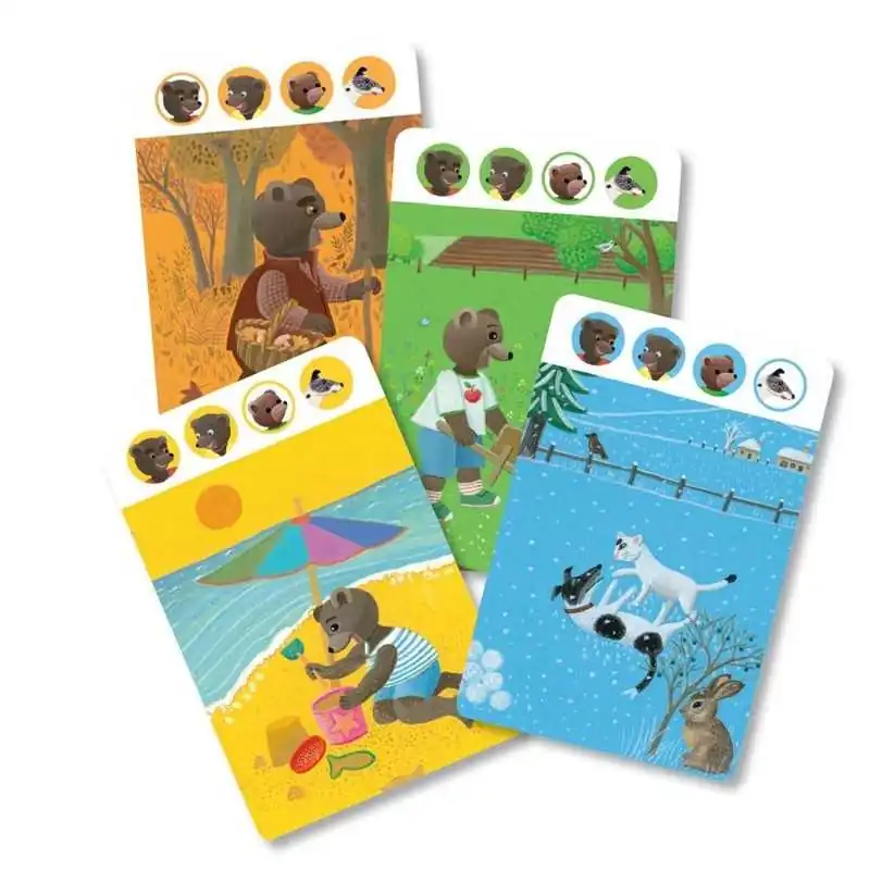 Petit Ours Brun : Jeu des Saisons - Nouvelle version photo 4