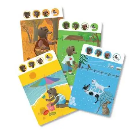 Petit Ours Brun : Jeu des Saisons - Nouvelle version photo 4