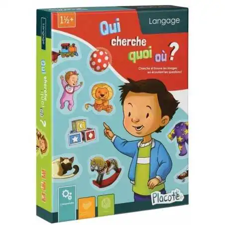 Qui cherche Quoi Où ? photo couverture de jeu