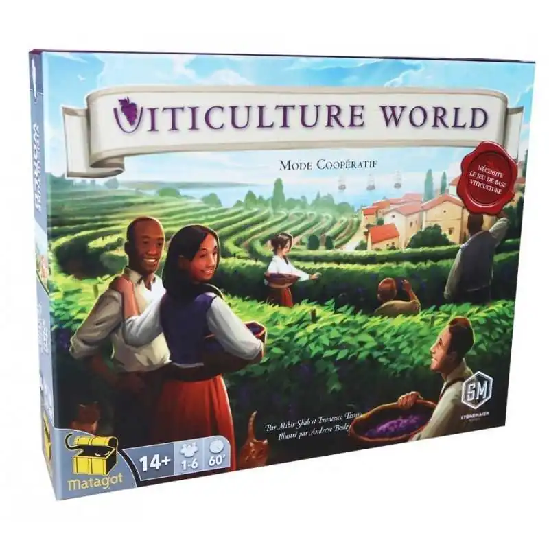 Viticulture World + Goodies Mama Huachong photo couverture de jeu