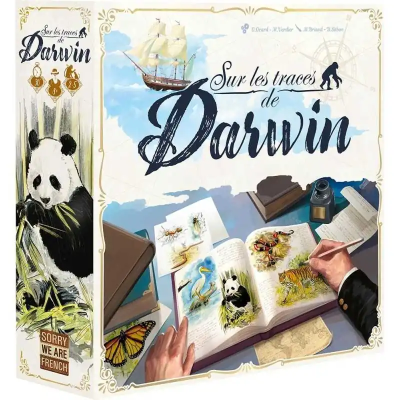 Sur les Traces de Darwin photo couverture de jeu