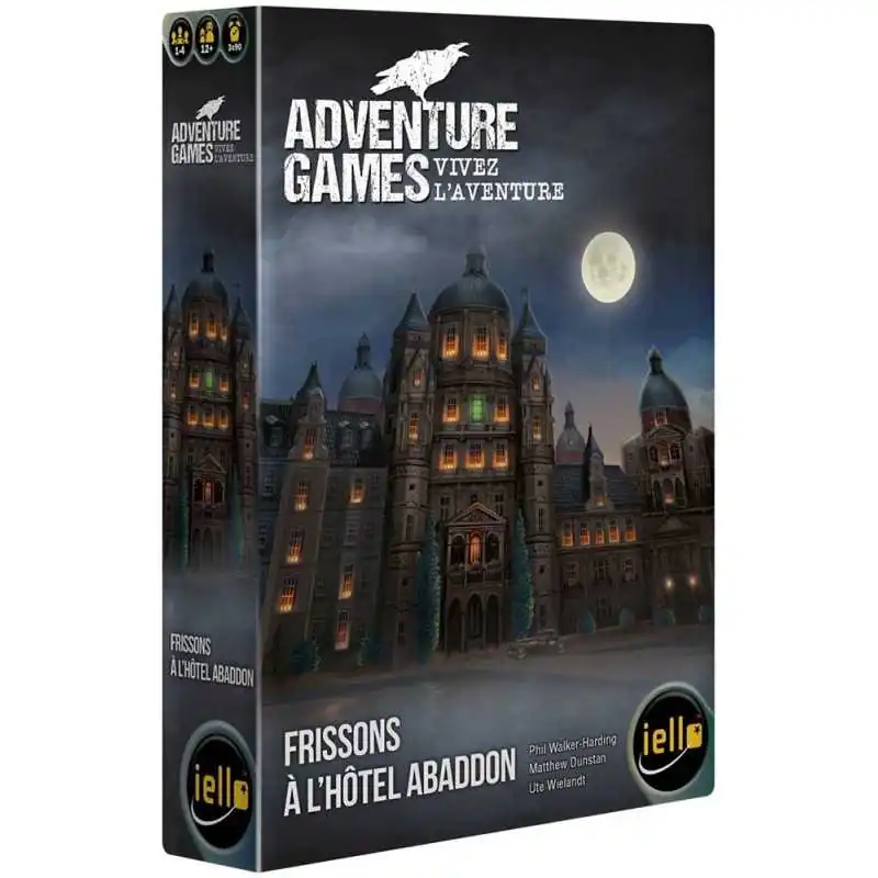 Adventure Games : Frissons à l'Hotel Abaddon photo couverture de jeu