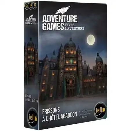 Adventure Games : Frissons à l'Hotel Abaddon photo couverture de jeu