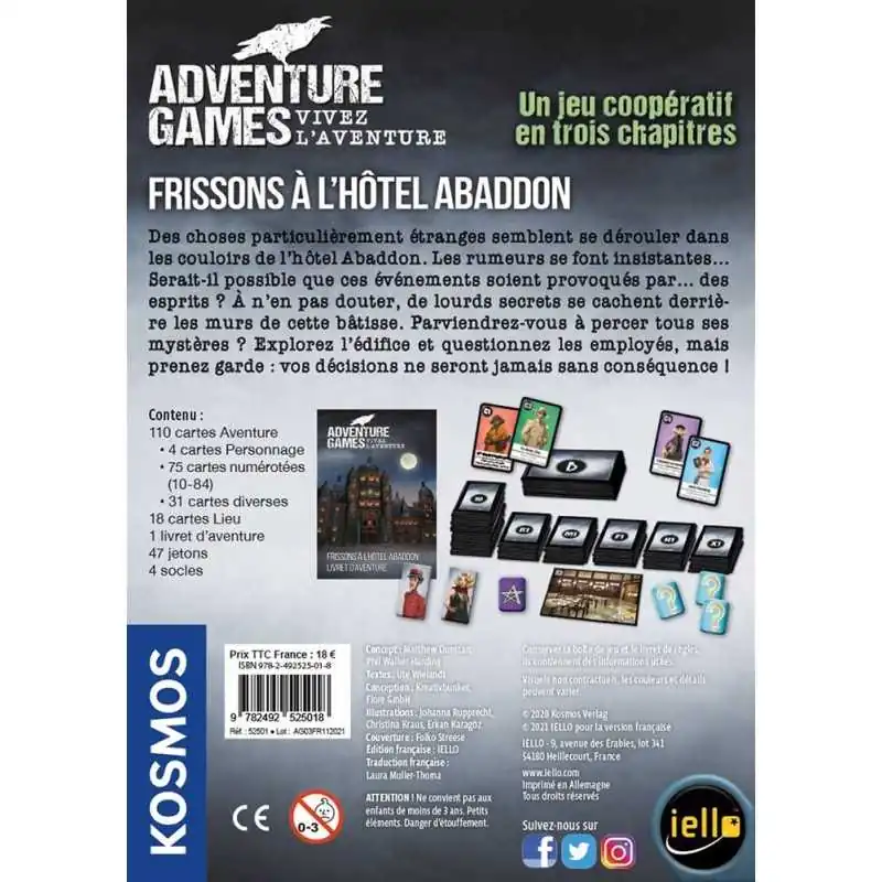 Adventure Games : Frissons à l'Hotel Abaddon photo 2