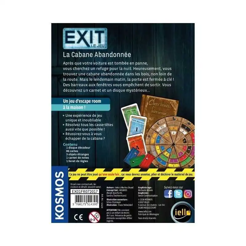 EXIT : La Cabane Abandonnée (Confirmé) photo 2