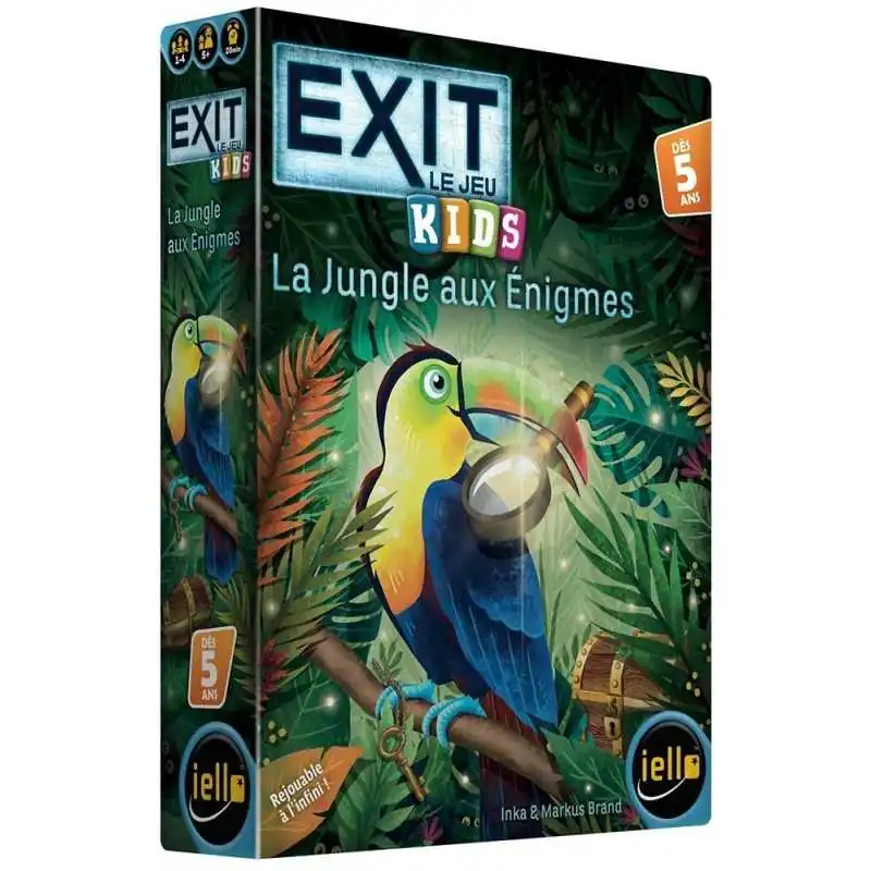 EXIT Kids : La Jungle aux Enigmes photo couverture de jeu