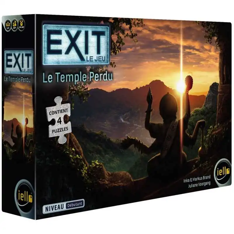 EXIT Puzzle : Le Temple Perdu photo couverture de jeu