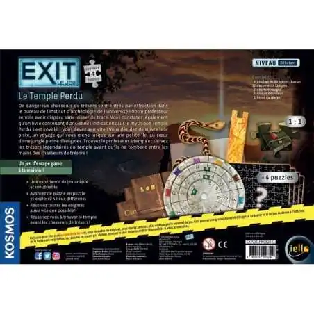 EXIT Puzzle : Le Temple Perdu photo 2