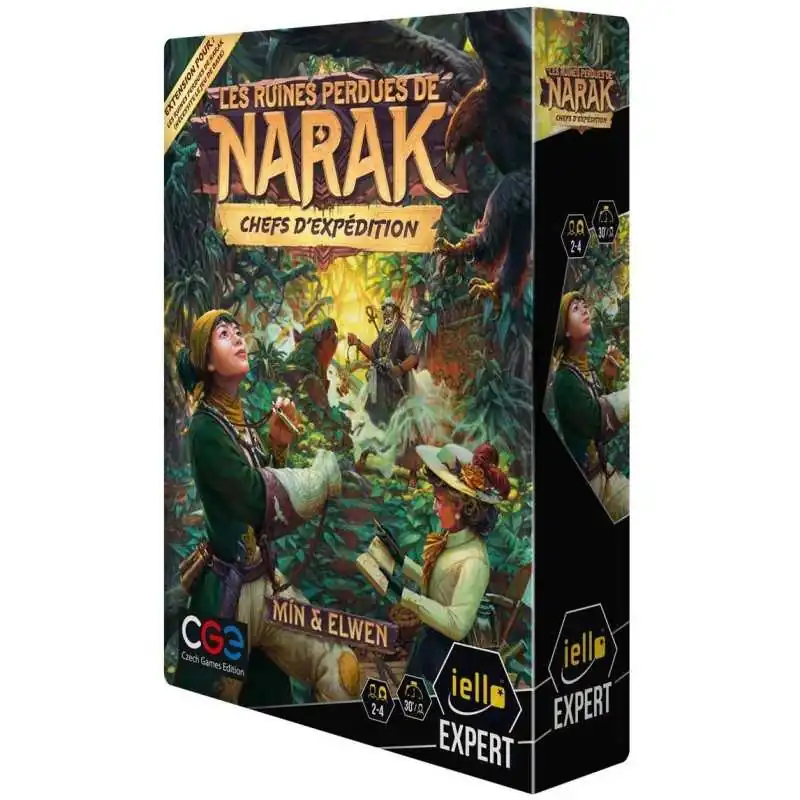 Les Ruines Perdues de Narak : Chefs d'expédition photo couverture de jeu
