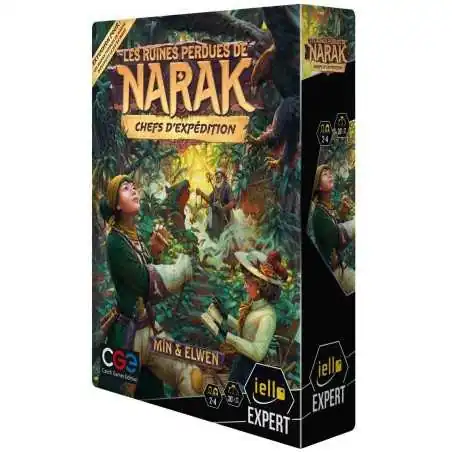 Les Ruines Perdues de Narak : Chefs d'expédition photo couverture de jeu
