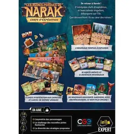Les Ruines Perdues de Narak : Chefs d'expédition photo 2