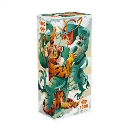Puzzle Universe : The Tiger and the Dragon (1000 Pièces) photo couverture de jeu