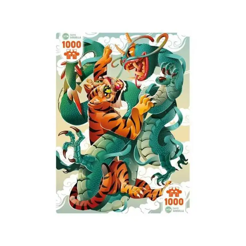 Puzzle Universe : The Tiger and the Dragon (1000 Pièces) photo 3