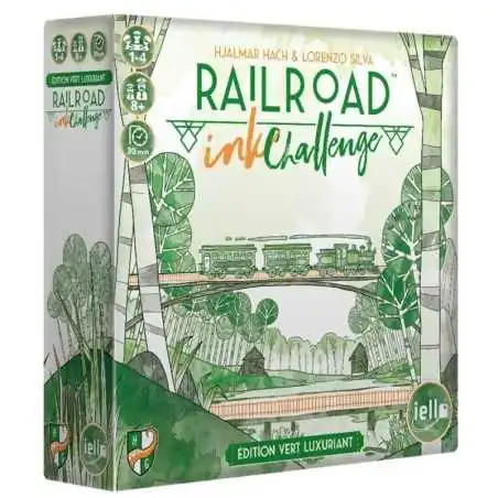 Railroad Ink Challenge - Vert photo couverture de jeu