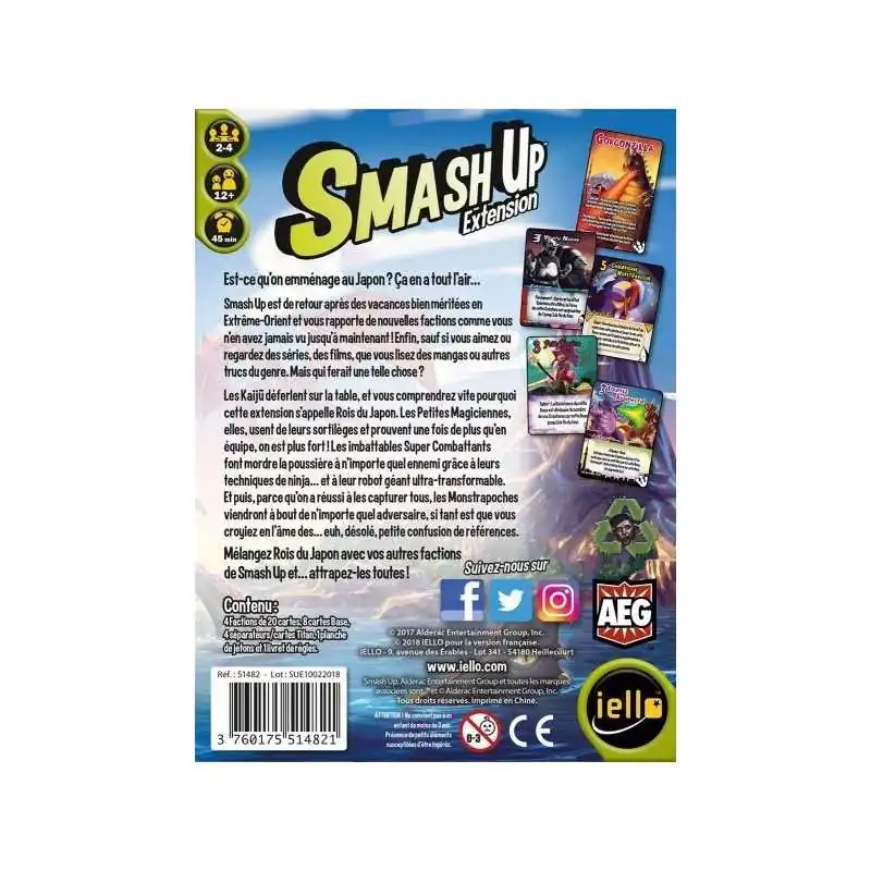 Smash Up : Rois du Japon (Extension n°9) photo 2