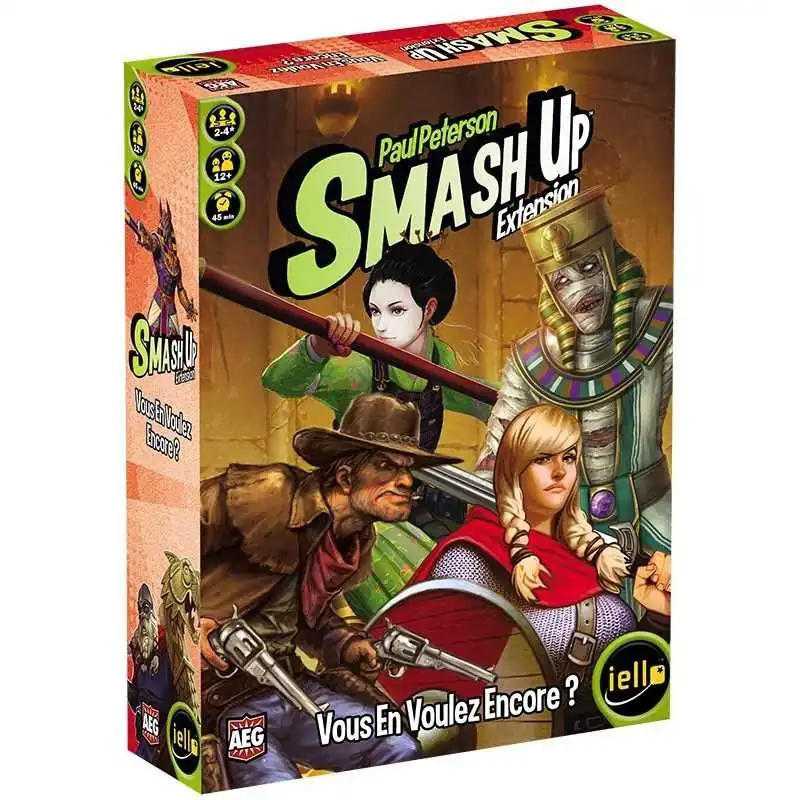 Smash Up : Vous en voulez encore ? (Extension n°11) photo couverture de jeu
