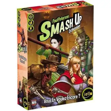 Smash Up : Vous en voulez encore ? (Extension n°11) photo couverture de jeu