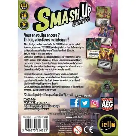 Smash Up : Vous en voulez encore ? (Extension n°11) photo 2