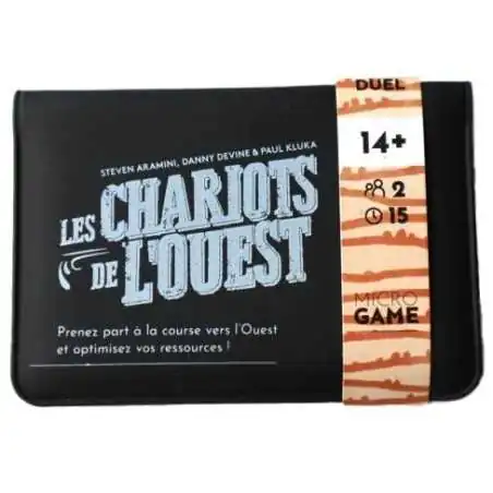 Les Chariots de l'Ouest photo couverture de jeu