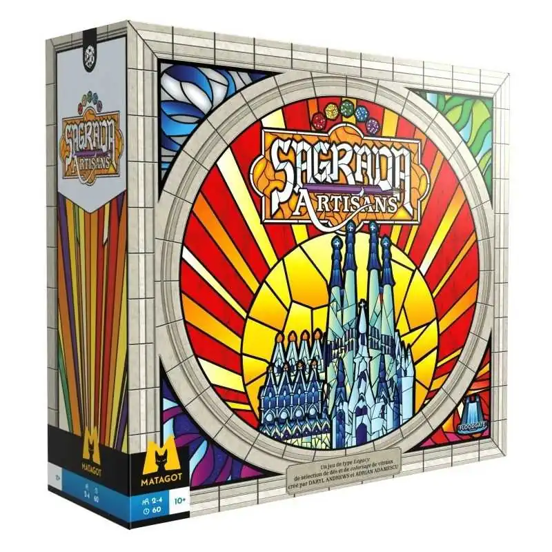 Sagrada Artisans photo couverture de jeu