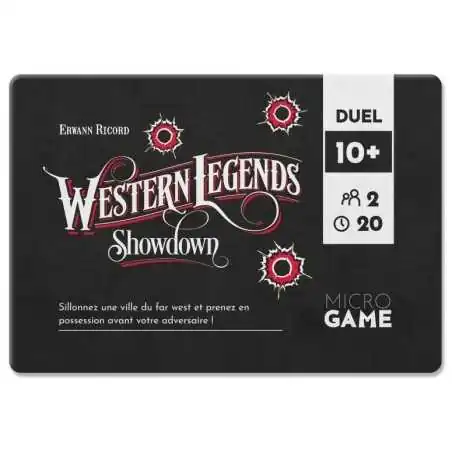 Western Legends Showdown Micro Game (EN/FR) photo couverture de jeu