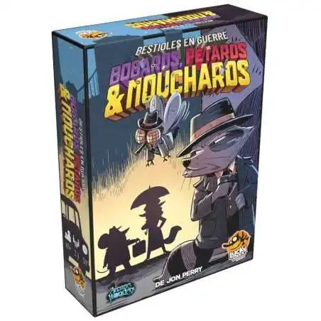 Bestioles en Guerre : Bobards Pétards et Mouchards photo couverture de jeu