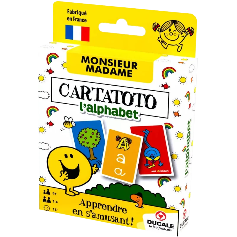 Cartatoto Mr Mme - L'Alphabet photo couverture de jeu