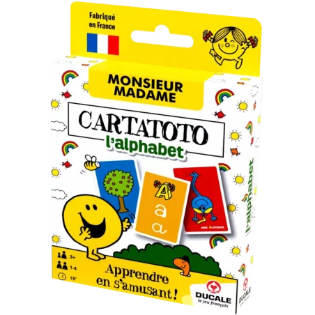Cartatoto Mr Mme - L'Alphabet photo couverture de jeu