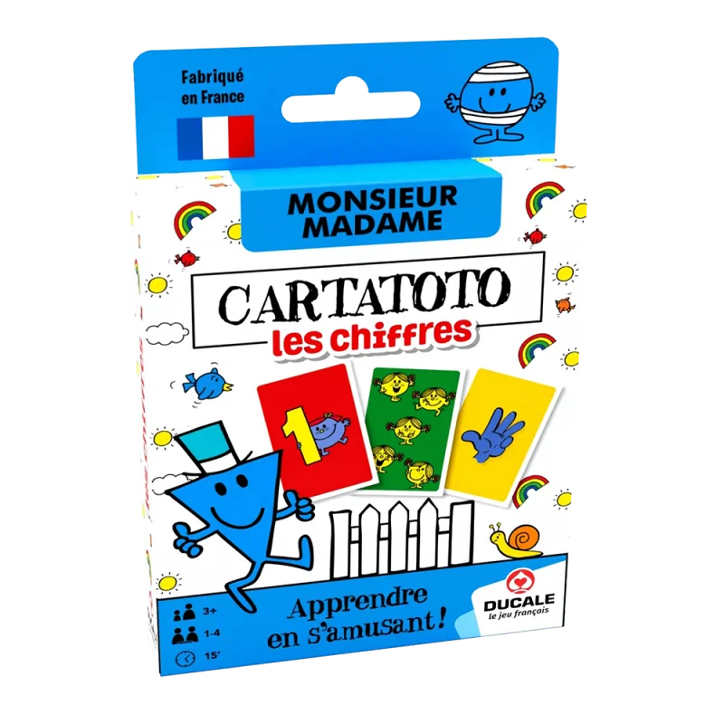 Cartatoto Mr Mme - Les Chiffres photo couverture de jeu