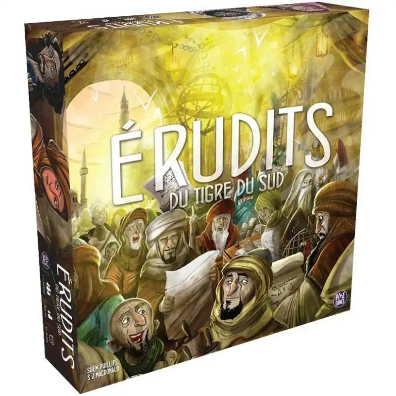 Érudits du Tigre du Sud + Cartes Solo Correctives (offertes) + Pack Promo KS 2023 (offert) photo couverture de jeu